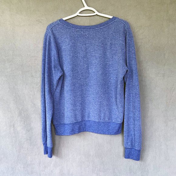 Wildfox Surf the Web Baggy Beach Jumper Deep V size Small - Picture 5 of 14